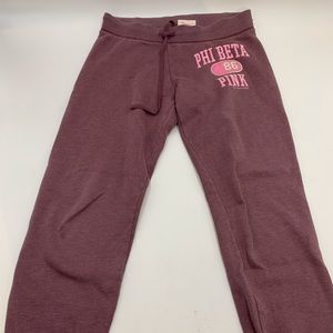 Pink PHI BETA 86’ sweatpants